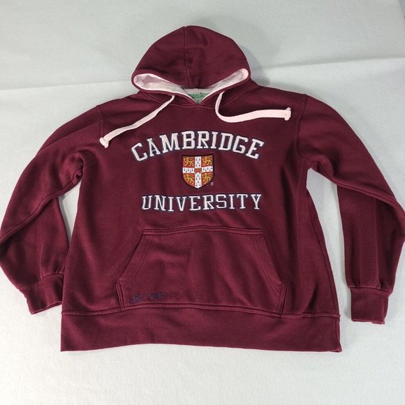 GWCC London Other - Vintage Cambridge University Official Merchandise Large Maroon Hooded Sweatshirt